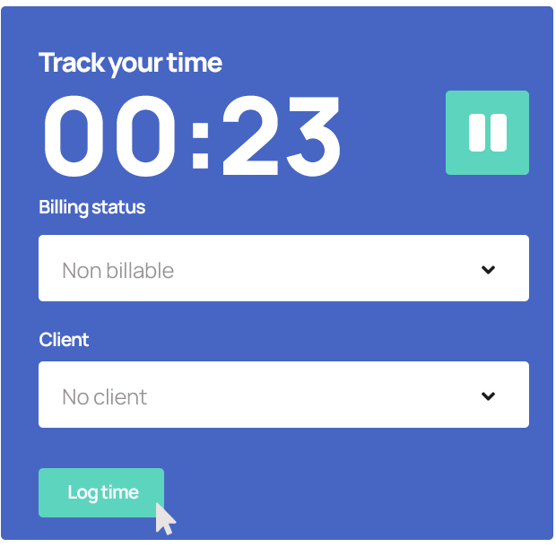 Easily track time
